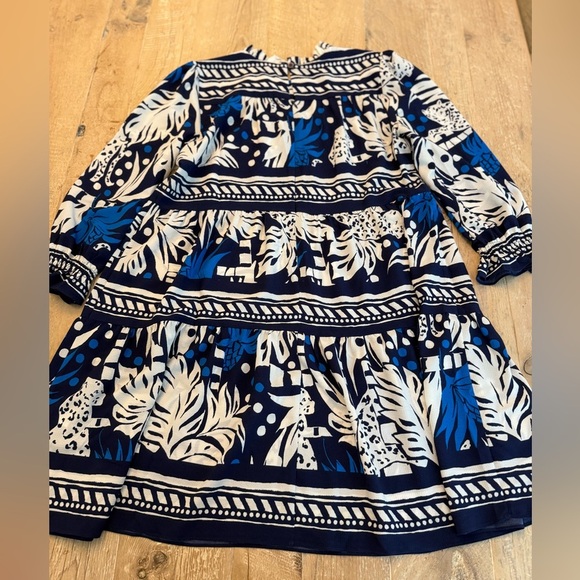 Donna Morgan Printed Shift Dress size 14 - Picture 4 of 7